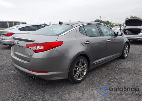 2013 Kia Optima Sx из США, поврежденный, VIN 5XXGR4A63DG190766